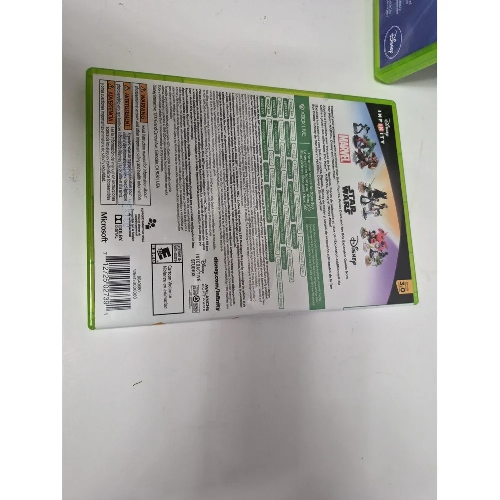 Lot Of 3 X Box 360 DVDs 1,2 &,3, Disney Infinity Gaming Fun